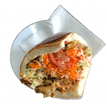  Kebab mit Taschen-Brot