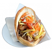 Gyros im Taschen-Brot